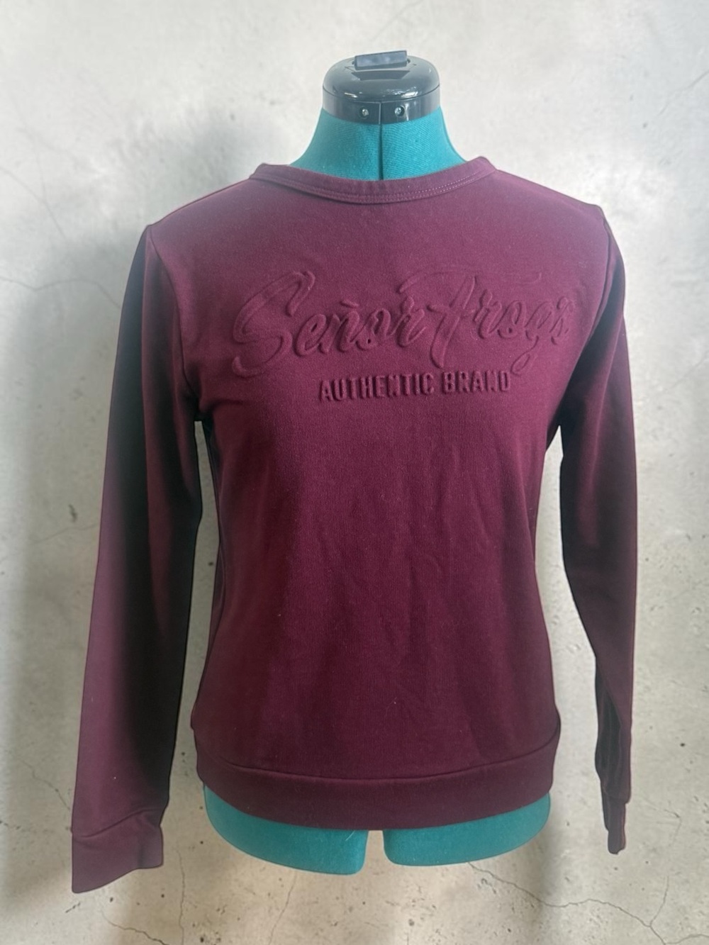 Authentic Brand Women's Burgundy Sweatshirt